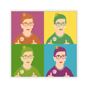 RBG Warhol Sticker [LIMITED EDITION] - The Protest Shop
